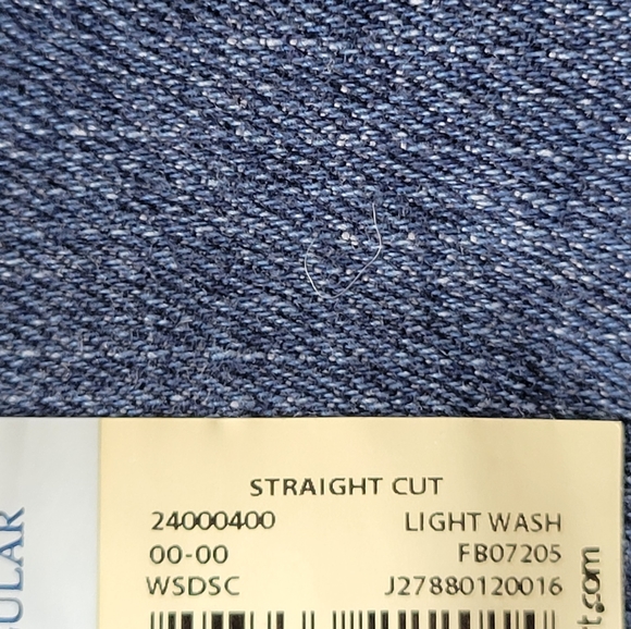 NWT Faded Glory Boys size 10 R Straight Jeans - Picture 6 of 8